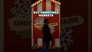 One week in NYC for Christmas: Explore the Markets! 🎅 #christmasinnewyork #christmasmarket