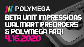 Let's Chat 👄 POLYMEGA BETA UPDATE 4.16.2020 🎮 Walmart, Saru & FAQ!