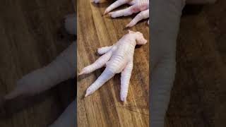 Moving & Jumping Chicken Feet #shorts