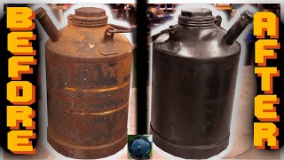 Antique Gas Can Restoration