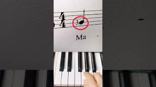 🎹Всего за 1 минуту ты узнаешь как читать ноты на #пианино ✅🎼🎶 #обучениефортепиано #shorts #tiktok