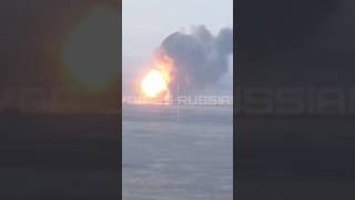 Ukrainian positions.  Moment of air force attack #russia #ukraine #war #attack #shorts #news