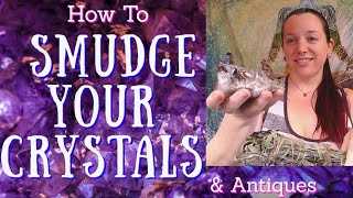 How to Smudge Your Crystals