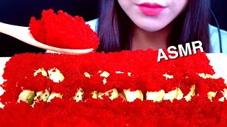 ASMR AVOCADO RED TOBIKO SEA FOODS 아보카도 날치알