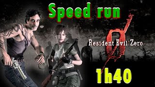 Résident evil 0 Speed run New game + Sans soin sub 1h40