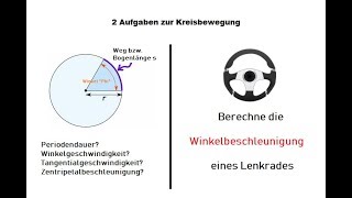 2 Aufgaben: Einführung in die Kreisbewegung