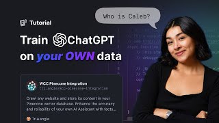 How to Train ChatGPT on Your Own Data - Build a Custom AI Chatbot