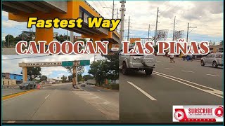 FASTEST WAY | CALOOCAN - LAS PIÑAS @travelwithRon2013