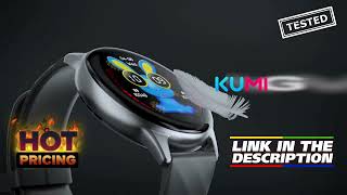 KUMI GW5 Smart Watch 1.39 inch NFC - review, price from Aliexpress