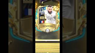 PACK BENZEMA UTOTS 114 FIFA MOBILE 🤯 #fifamobile #fifamobile22 #fifamobile23 #skills #benzema