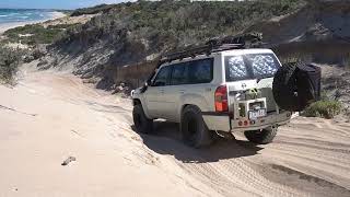 TB4.8 Turbo Nissan S4 GU Patrol FLEX CHECK! [Beach 4x4]