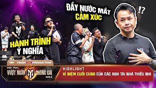 BÍ MẬT HẬU TRƯỜNG: Binz XÚC ĐỘNG với "Dòng Thời Gian" & Kỉ niệm cùng các Anh Tài là MÃI MÃI !!!