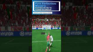 Pure Perfection Messi's Goal Sets the Bar for Football Excellence