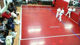 Burendo Karate belt test Dec  2013