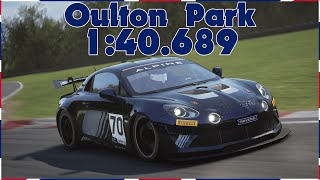 Assetto Corsa Competizione - Alpine A110 Hotlap Oulton Park 1:40.6