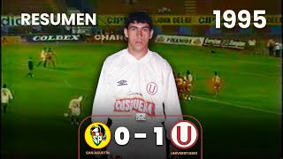 San Agustín 0-1 Universitario | Resumen | 1995 | Gol de Edson De Souza ⚽🎞