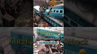 Top 10 Deadliest Train Accidents In India | #shorts #viral