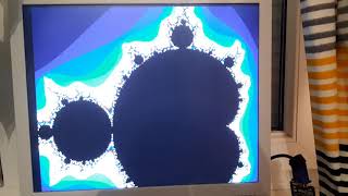 320x240@60fps 16 color Mandelbrot demo (Raspberry Pico, 250MHz overclocked)