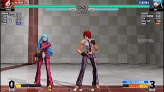 KOF XV - Vanessa safe jump qcfqcf