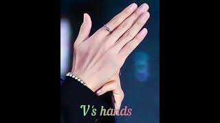 Jimin's hands vs V's hands