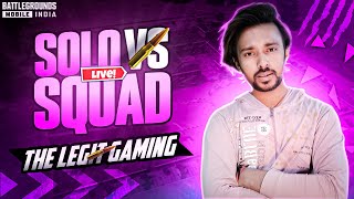 Solo Vs Squad Bgmi Live | #shorts #bgmi #pubgmobile