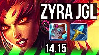 ZYRA vs KHA'ZIX (JGL) | 4/2/11, Rank 12 Zyra | EUW Challenger | 14.15