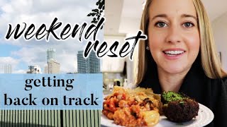 healthy weekend & resetting my blood sugars | type 1 diabetes weekend in my life