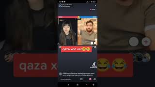 gürcü Nia&taliş balasi Terlan//tik tok canli yayinda//qaza xod ver🤣