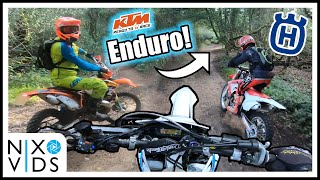 Back on the Lanes Again!! Enduro North Punch Bowl! KTM HONDA HUSQVARNA