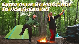 Eaten Alive By Mosquitos | Chasing Waterfalls in Northern Wisconsin