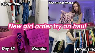 VLOGMAS 2021 DAY 12 | A NEW GIRL ORDER TRY ON HAUL