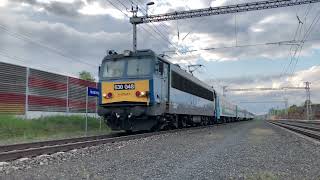 630 048 menetel a 656. sz. TOKAJ IC vonattal Isaszegnél