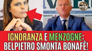 Ignoranza e menzogne: Belpietro smonta Simona Bonafè!