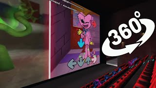 VR 360 FNF Rainbow friends blue vs kissy missy poppy playtime  | 360 cinema