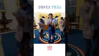 Seokjin performing Super Tuna at White House🐟🏘️ #bts #shorts #jin #kimseokjin