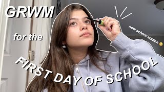 GRWM FOR THE FIRST DAY SCHOOL *8th grade* *in person*