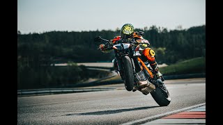 Focení KTM 1290 Super Duke R - behind the scenes