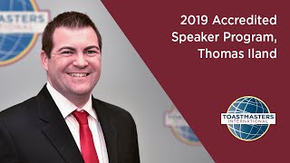 Thomas William Iland 2019 Accredited Speaker Program