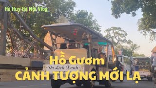 HÀ NỘI DỰNG DÃY PHỐ MỚI BÊN HỒ GƯƠM TRONG DỊP LỄ 10/10 - Hà Huy Hà Nội Vlog #274