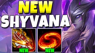 THESE NEW SHYVANA CHANGES ARE SUPER INTERESTING - New Shyvana Gameplay - League of Legends