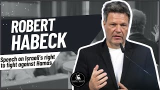 German minister Habeck ok Israeli’s right to fight against Hamas- Leaders' Speech 🌎