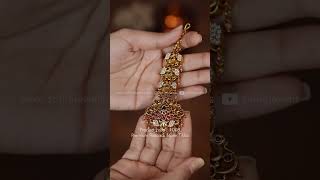 ⭐ Premium Peacock Stone Tikka 👉 WhatsApp Orders : 70 2558 8889 👉 www.sulliejewels.com