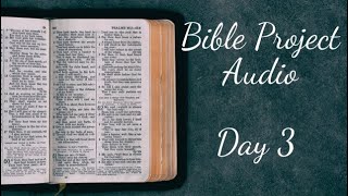 One Month Bible Reading Project|| Day 3