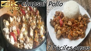 Como hacer chapsui De Pollo