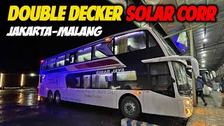 LIBAS SEMUA BUS !! Naik Bus Mewah Sinar Jaya Double Decker Jakarta-Malang (Eps.2)