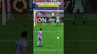 8th SHOOTOUT PENALTY!FIFA 23 Real Madrid Career Mode| Ep 19 #shorts #careermode #fifa23