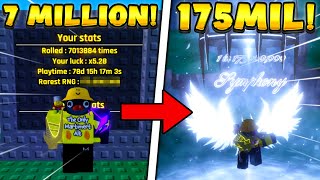 INSANE SOLS RNG ACCOUNT AT 7 MILLIONS SPINS! ON ERA 8 OF SOLS RNG!