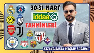 FUTBOLDAN PARA KAZANMAK İSTEYENLER BURAYA! 30-31 Mart 2024 cumartesi pazar @baytahmintv