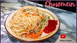 Veg Chowmein Recipe|ভেজ চাউমিন street style রেসিপি।Restaurant style noodles recipe bangla#streetfood