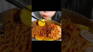 [Mukbang ASMR] ✨Spicy ENOKI Mushroom&GOLDEN enoki MUSHROOM Eatingshow Ssoyoung